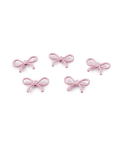 Kovové koráliky / prívesky mašľa 13x20 mm - 5 ks | Mimib