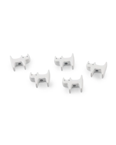 Kovový prívesok mačka 10x22 mm - 5 ks | Mimib