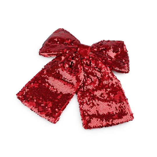 Vianočná mašľa flitrová XXL 30x34 cm - 1 ks | Mimib