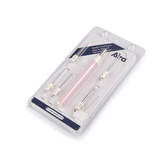 Dutá ihla / vyšívacie pero - sada na vyšívanie AIRO - 1 sada | Mimib