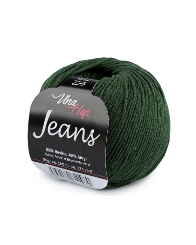 Pletacia priadza Jeans 50 g - 1 ks | Mimib