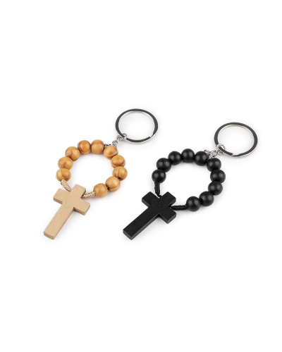 Prívesok na kľúče / kabelky desiatok drevený - 1 ks | Mimib