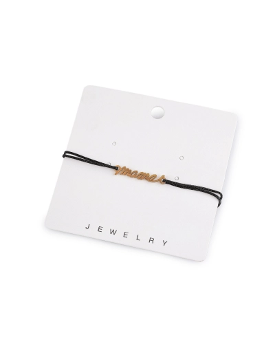 Náramok s príveskom z nerezovej ocele mama - 1 ks | Mimib