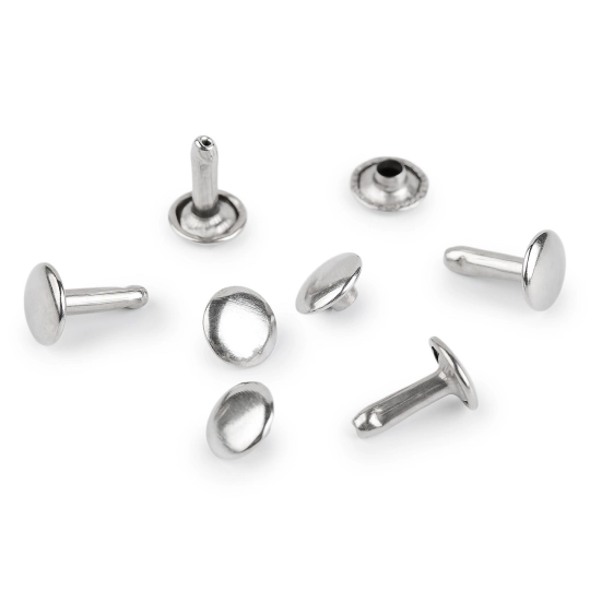 Duté nity obojstranné na kožu a hrubé látky Ø9 mm - 100 pár | Mimib