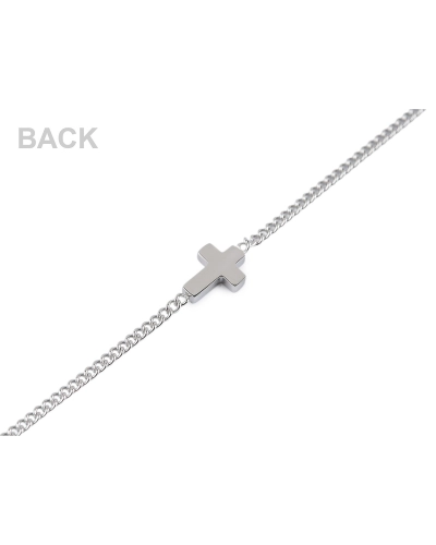 Náramok z nerezovej ocele krížik - 1 ks | Mimib