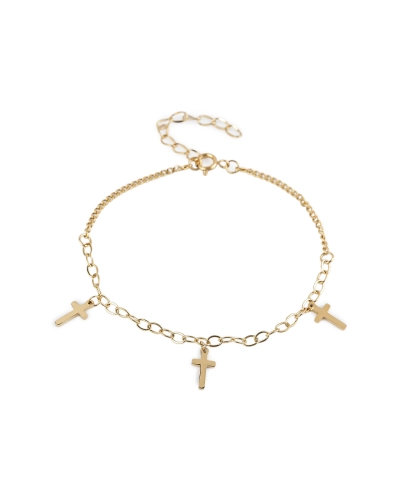 Náramok z nerezovej ocele krížik - 1 ks | Mimib