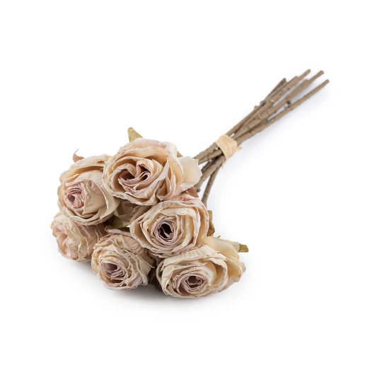 Umelá ruža vintage zväzok - 1 zväzok | Mimib
