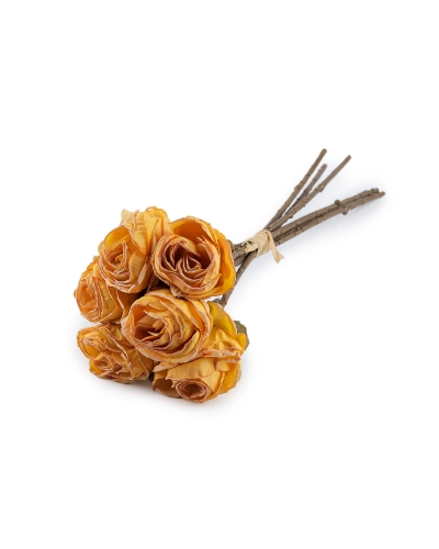 Umelá ruža vintage zväzok - 1 zväzok | Mimib