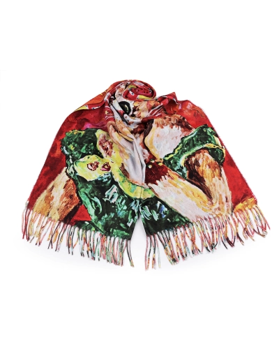 Šatka / šál / pléd so strapcami 65x190 cm - 1 ks | Mimib