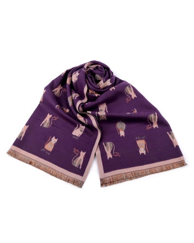 Šatka / šál / pléd so strapcami 65x190 cm - 1 ks | Mimib