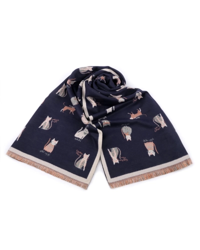 Šatka / šál / pléd so strapcami 65x190 cm - 1 ks | Mimib