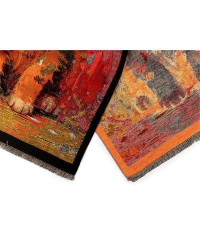 Šatka / šál / pléd so strapcami 65x190 cm - 1 ks | Mimib