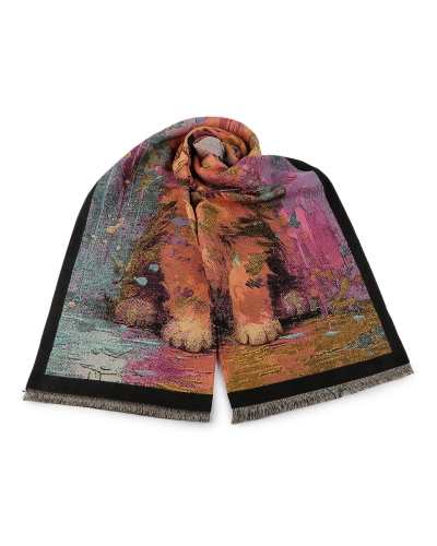 Šatka / šál / pléd so strapcami 65x190 cm - 1 ks | Mimib