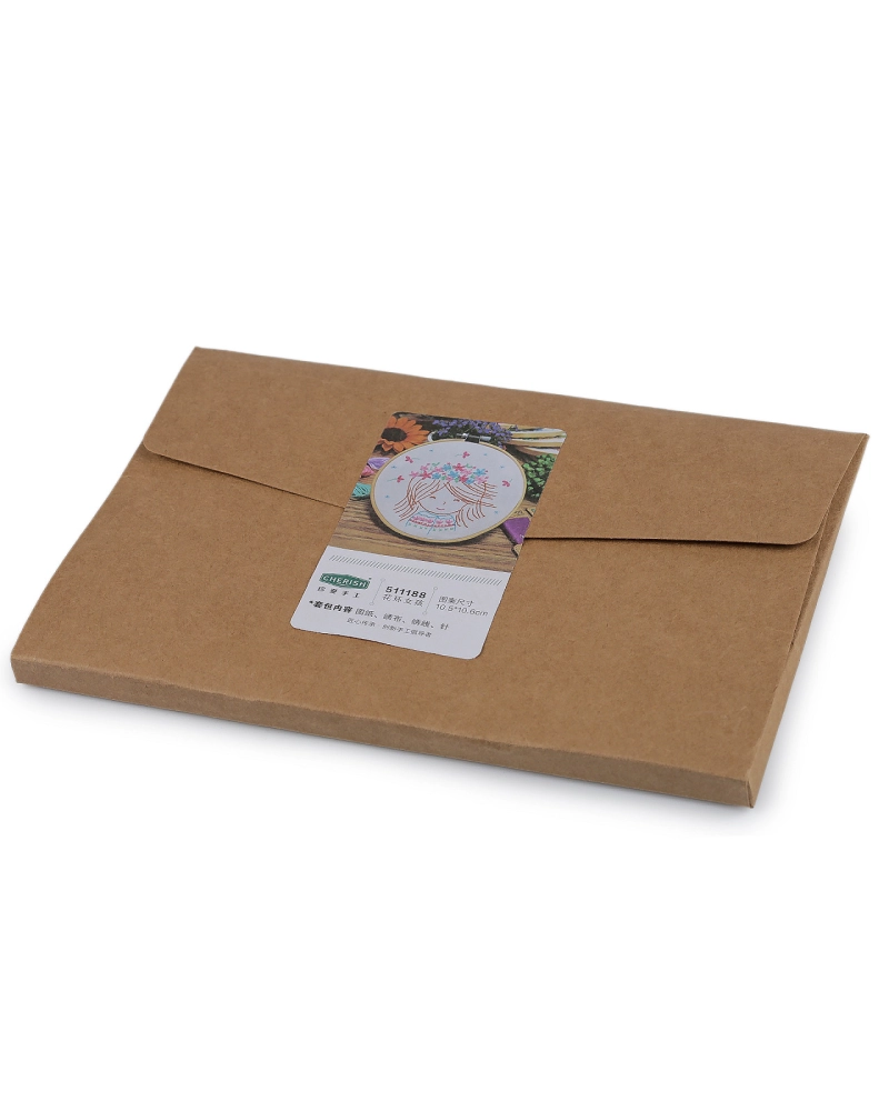 Detská darčeková sada na vyšívanie s predtlačeným motívom - 1 ks | Mimib