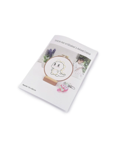 Detská sada vyšívanie s rámčekom - 1 sada | Mimib