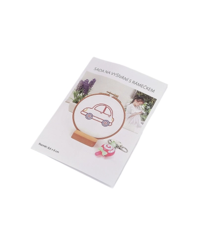 Detská sada vyšívanie s rámčekom - 1 sada | Mimib