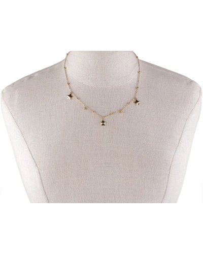 Náramok z nerezovej ocele dvojitý, hviezdička - 1 ks | Mimib