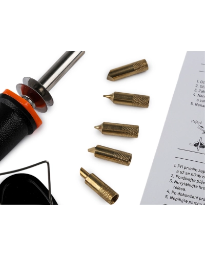 Spájka / pyrografické pero - sada - 1 sada | Mimib