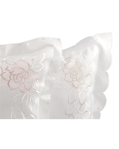 Obliečka na vankúš vyšívaná 45x45 cm - 2 ks | Mimib