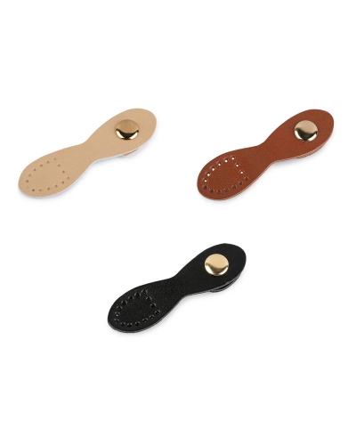 Komponent / zapínanie na výrobu tašiek / kabeliek / peňaženiek - 1 pár | Mimib