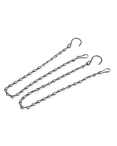 Kovová retiazka na zavesenie dekorácií, kvetináčov 50 cm - 2 ks | Mimib