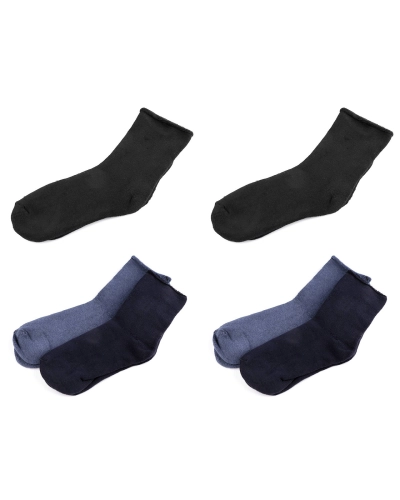 Pánske ponožky thermo so zdravotným lemom - pivo - 2 pár | Mimib