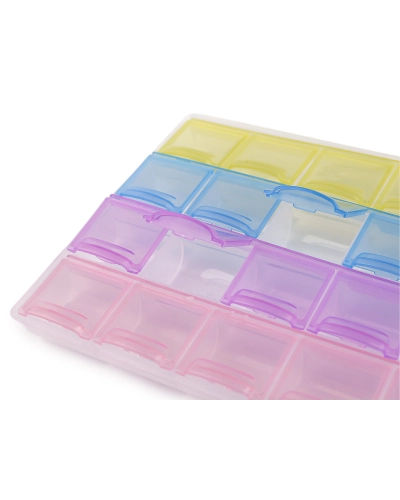 Plastový box / zásobník 12x21, 5x2 cm - 1 ks | Mimib