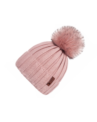 Dievčenská zimná čiapka s brmbolcom - 1 ks | Mimib
