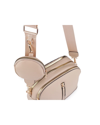 Dámska kabelka s puzdrom 25x21 cm - 1 ks | Mimib