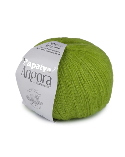 Pletacia priadza Papataya Angora 100 g - 1 ks | Mimib