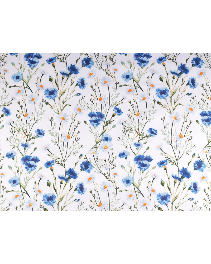 Bavlnená látka / plátno kvety - 1 m | Mimib