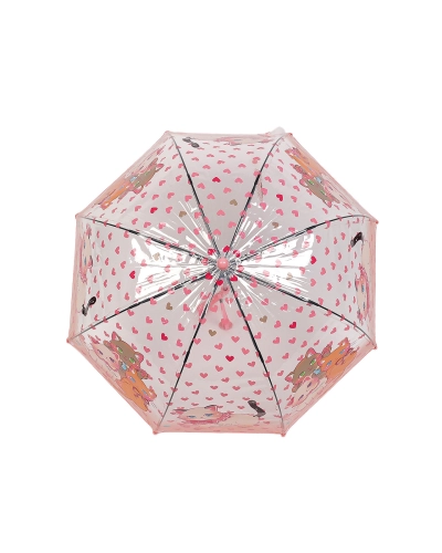 Detský priehľadný vystreľovací dáždnik mačka - 1 ks | Mimib