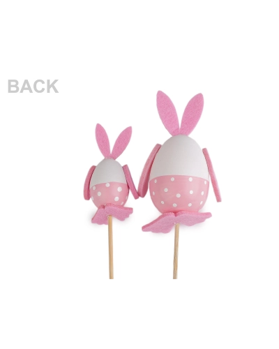 Zápich veľkonočné vajíčko zajačik - 6 ks | Mimib