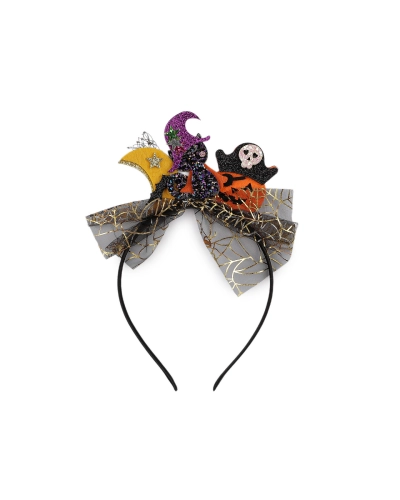Čelenka do vlasov Halloween / čarodejnica - 1 ks | Mimib