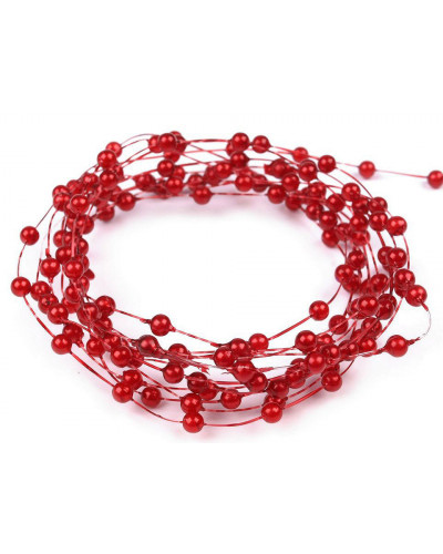 Ghirlandă decorativă perle, Ø2-3 mm | Mimib