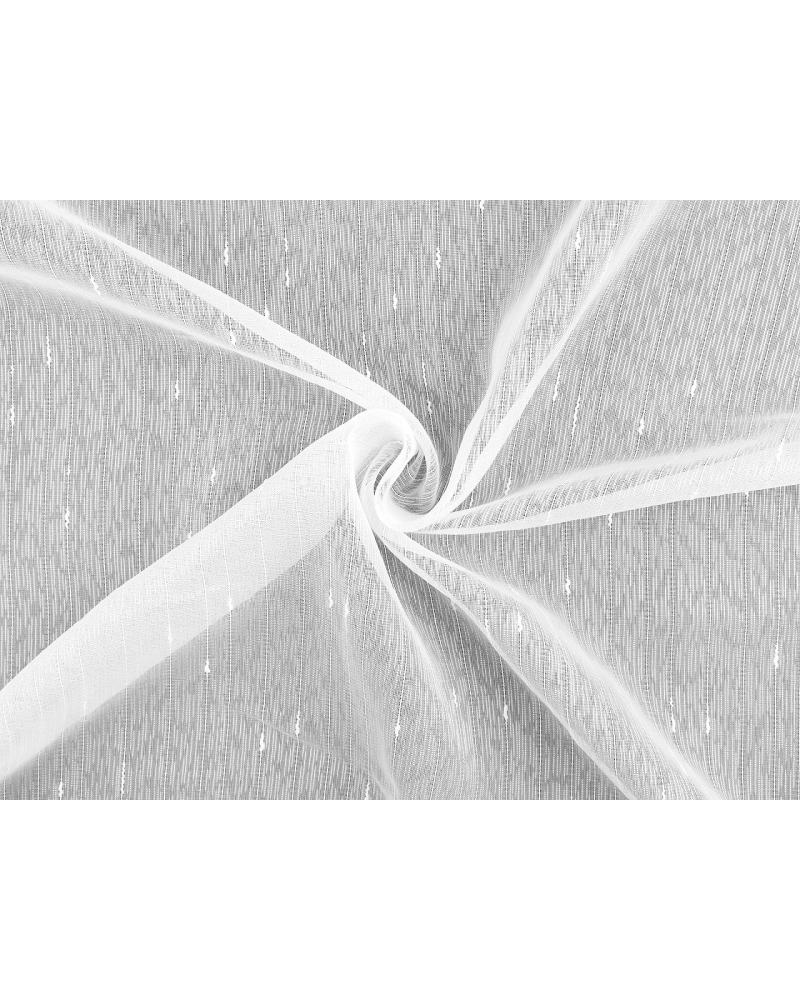 Záclona / voál štruktúrovaný s olovkom šírka 300 cm - 1 m | Mimib