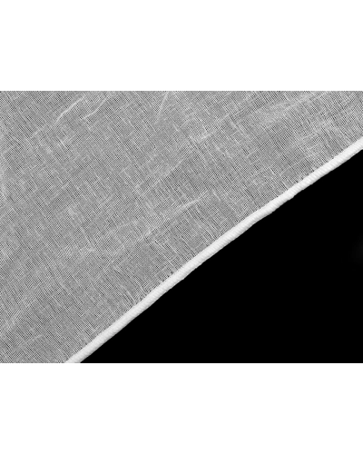 Záclona / voál s olovkom so štruktúrou pripomínajúcou ľan šírka 300 cm - 1 m | Mimib