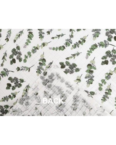 Bavlnená plienkovina / mušelín lístočky - 1 m | Mimib