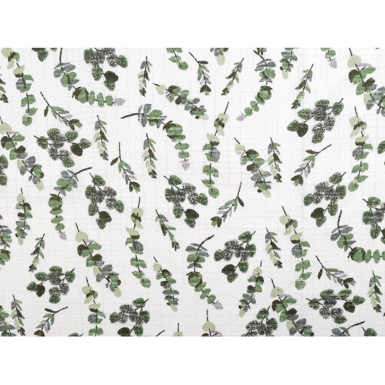 Bavlnená plienkovina / mušelín lístočky - 1 m | Mimib
