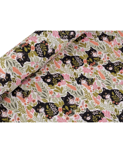 Bavlnená látka / plátno mačky - 1 m | Mimib