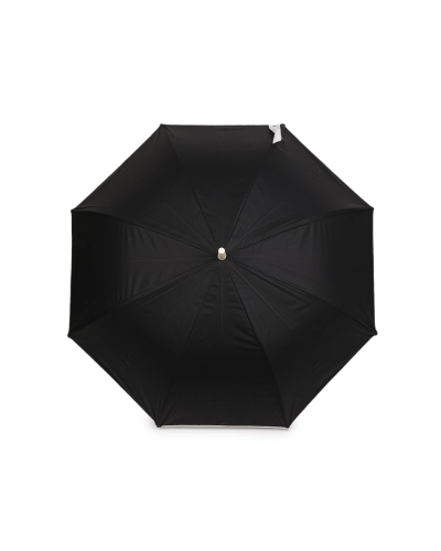 Dámsky vystreľovací dáždnik béžový lem - 1 ks | Mimib