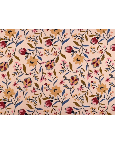 Bavlnená látka / plátno kvety - 1 m | Mimib