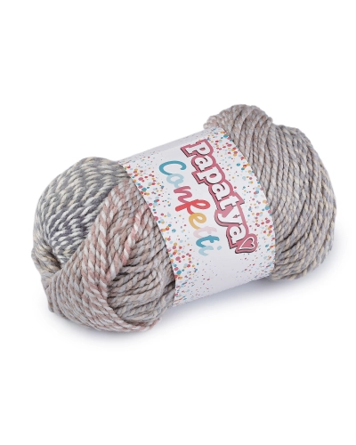 Pletacia priadza Papatya Confetti 100 g - 1 ks | Mimib