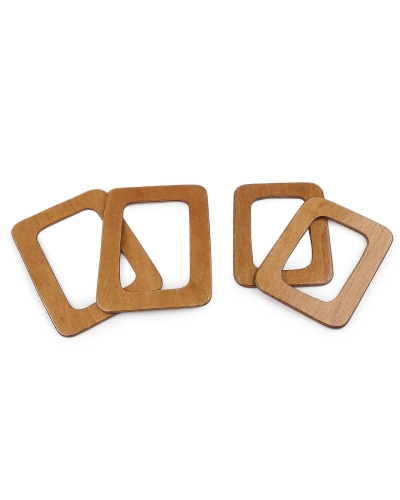 Drevené uši na tašky - 2 ks | Mimib