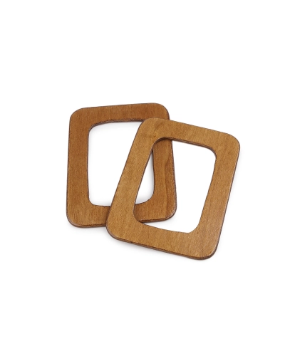 Drevené uši na tašky - 2 ks | Mimib