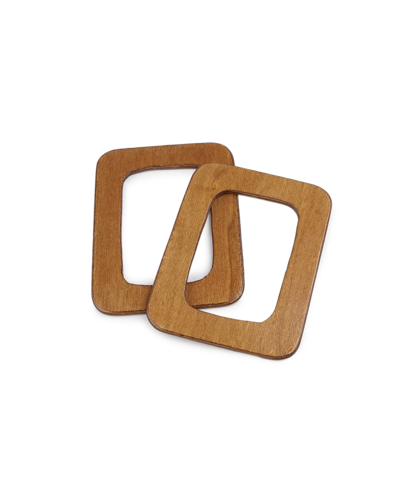 Drevené uši na tašky - 2 ks | Mimib