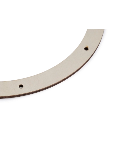 Drevený kruh na výrobu vencov s 8 otvormi Ø26 cm - 1 ks | Mimib