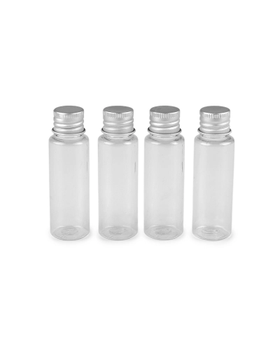 Plastová fľaštička so skrutkovacím viečkom - 8 ks | Mimib