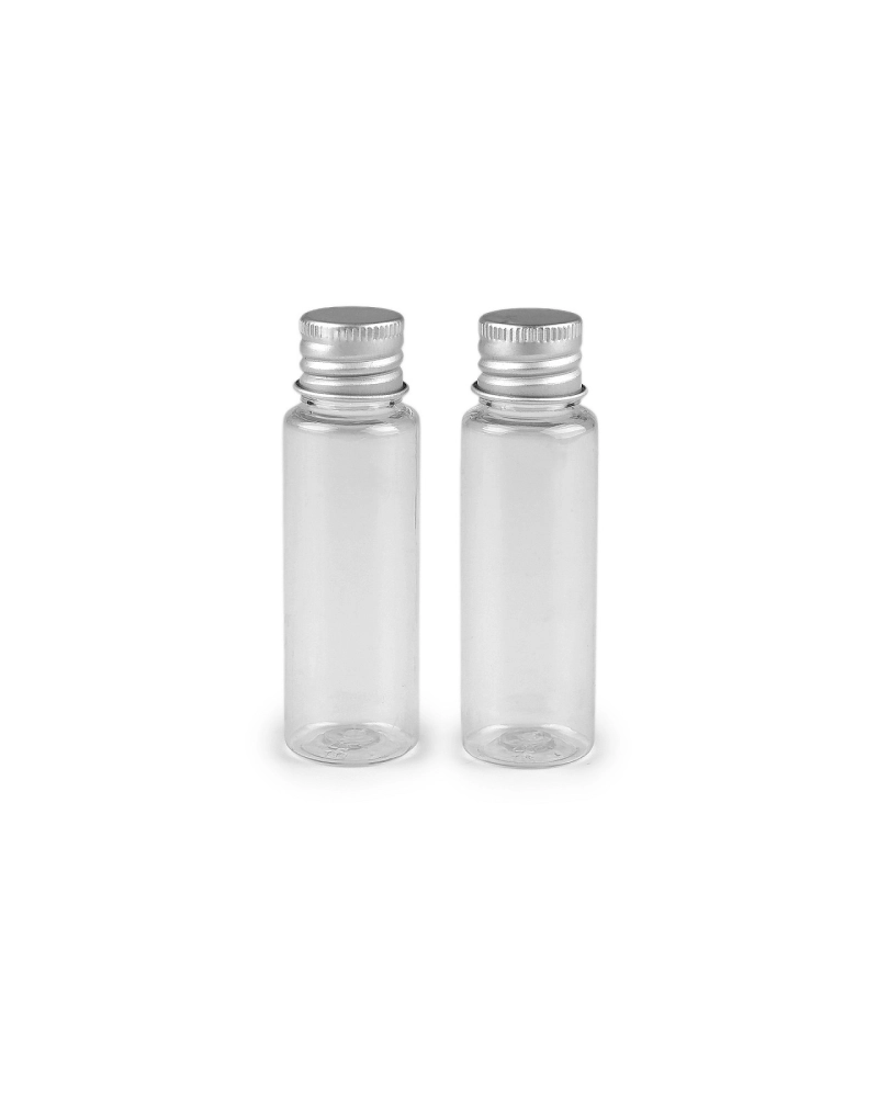 Plastová fľaštička so skrutkovacím viečkom - 8 ks | Mimib