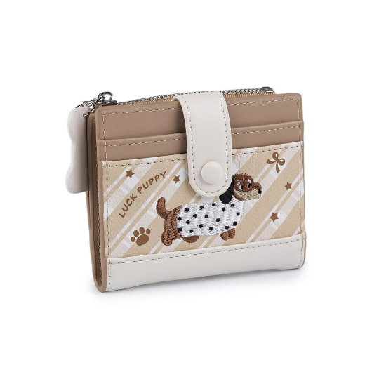 Peňaženka s výšivkou jazvečíka 9x11 cm - 1 ks | Mimib